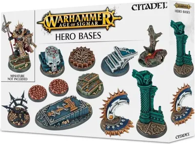 Immagine prodotto di Age of Sigmar - Set di basi per gli eroi