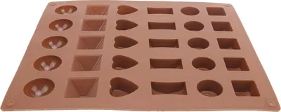 Produktbild von Schokoladenform, Silikon, Süßigkeiten, Kuchen, DIY-Form, geometrische Form, Küchen-Backwerkzeug (geometrische Form)