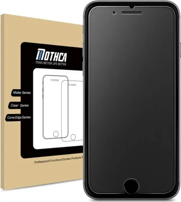 Produktbild von Mothca Panzer Matt Glas Anti-Fingerabdruck 9H für iPhone SE