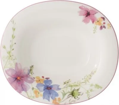 Obrázok produktu pre Villeroy & Boch Mariefleur Basic, Polievkový tanier, Oválny, Porcelán, Viacfarebný, Mariefleur Basic, 0,5 L