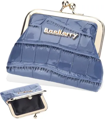 Zdjęcie produktu dla Portfel Baellerry MA-35966 - Niebieski Elegancki Portfel KP35966
