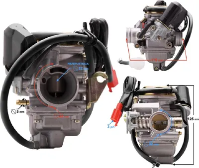 Zdjęcie produktu dla Gaźnik Gy6 I Atv 150Cc 4T P.22 Mm