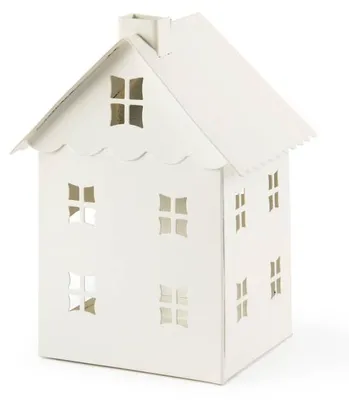Obrázok produktu pre Excelsa Lanterne Nordic Christmas železo 10 x 14,5 x 9,5 cm biela