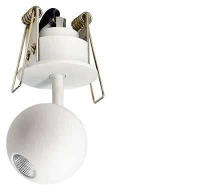 Image de Spot Encastré Led 4,5 W Beneito & Faure Mini Bora, Faisceau 38°, 2700 K, Blanc Mat, Orientable - Beneito & Faure