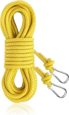 Productafbeelding van Famanu waslijn, extra sterk, 8 mm, stabiel, scheurbestendig en roestvrij - 15 meter nylon met karabijnhaak