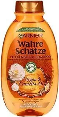 Immagine prodotto di GARNIER True Treasures SHAMPOO all'olio di argan e camelia (flacone da 250 ml)