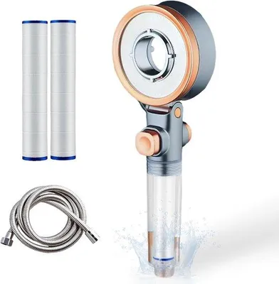 Produktbild von Wassersparende Duschbrause mit abwischender Funktion und einstellbaren Wasserstrahlen