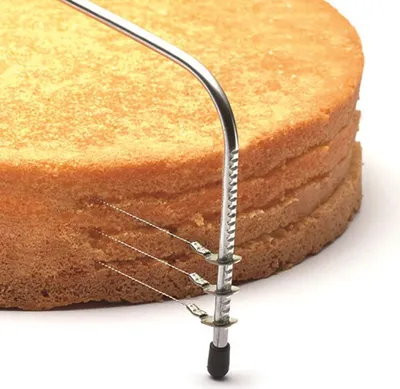 Produktbild von Tortenbodenschneider Tortenbodenteiler Schneidedraht Tortenboden Kuchen