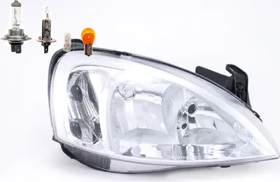 Zdjęcie produktu dla Johns, reflektory halogenowe pasują do Opel Corsa C 07/2003 -12/09 prawy reflektor