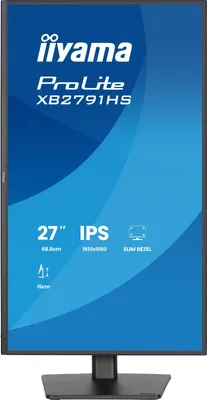 Produktbild von Iiyama Tft Xb2791Hs 68.6Cm Ips 27''/1920X1080/Hdmi/Dp