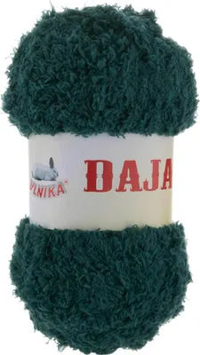 Produktbild von 50g Kuschelgarn Daja Kuschelwolle Chenille-Strickgarn Farbauswahl, Farbe:dunkelgrün