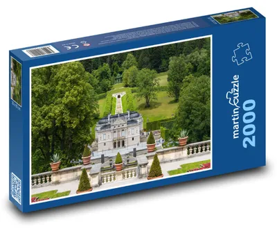 Obrázok produktu pre martinpuzzle - Puzzle 2000 - Paláce Linderhof - záhrada