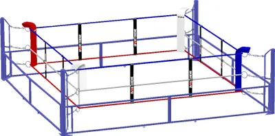 Produktbild von Sport-Thieme Boxring "Klappbar", 6x6 m