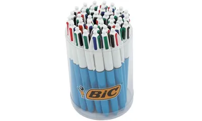 Produktbild von BIC Druckkugelschreiber 4Colours Original, im Thekendisplay