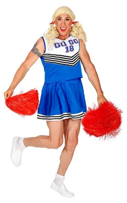 Produktbild von Cheerleader Männerkostüm für Fasching