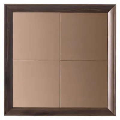 Obrázok produktu pre Zrkadlo na stenu, štvorcové, moderné, hnedé, elegantné, dizajnové, dekoratívne