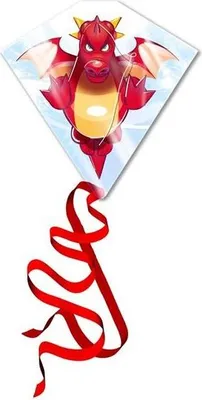 Immagine prodotto di Aquilone in plastica EOLO 59x55 Drago 10062