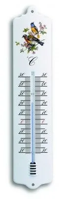 Produktbild von Innen-Aussen-Thermometer weiß/Vogelmotiv 2, BL-05TFA