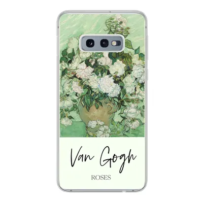 Produktbild von MuchoWow® Handyhülle Schutzhülle Hülle für Samsung Galaxy S10e Malerei - Blumen - Van Gogh Silikon Softcase Handy Hülle - Handy