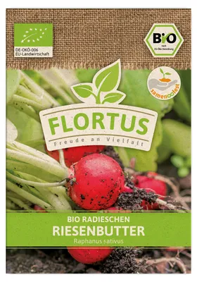 Artikelbild 1 von 'BIO Radieschen Riesenbutter' aus der Kategorie Radieschensamen