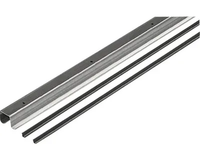 Produktbild von Hettich Doppellauf- und Führungsprofil 2000 mm Kunststoff/Stahl, 1 Stück