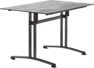 Produktbild von Sieger Gastro Tisch Polytec Säulenklappgestell 120x80 cm