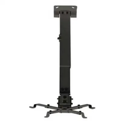 Zdjęcie produktu dla TooQ PJ2012T-B, Sufit, 20 kg, Czarny, Ręczny, 130 - 650 mm, -15 - 15°