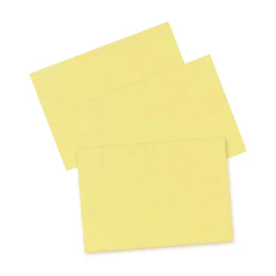 Zdjęcie produktu dla Herlitz 10837136, Żółty, A5, 170 g/m², 100 szt.