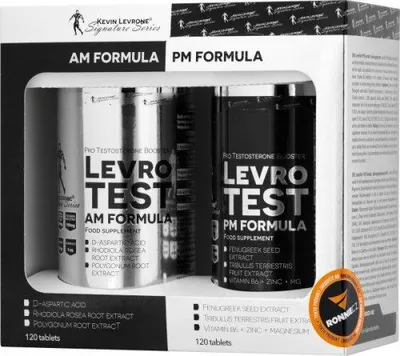 Obrázok produktu pre LevroTest AM PM Formula 240 tabliet - dvojfzov doplnok stravy s vitamnmi a bylinnmi extraktmi pre energiu a regenerciu
