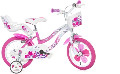 Produktbild von DINO Bikes - Kinderfahrrad 16" Flappy rosa