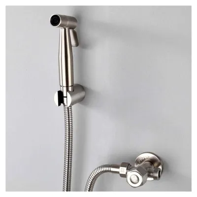 Produktbild von Sprühset ToolSprayer Persönliche Hygiene Multifunktional - 304 Edelstahl Handsprühpistole Duschset Wandmontage