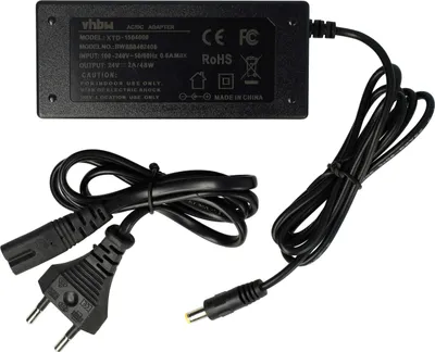 Produktbild von vhbw Universal Netzteil für Elektrogeräte - AC/DC Netzadapter, 200 cm, 5,5 x 2,5 mm 24V