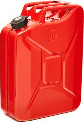 Produktbild von Oxid7® by BW Kraftstoffkanister Metall Benzinkanister 20 Liter mit Schraubverschluss - Rot RAL 3000 - UN-Zulassung - Hergestellt in Europa
