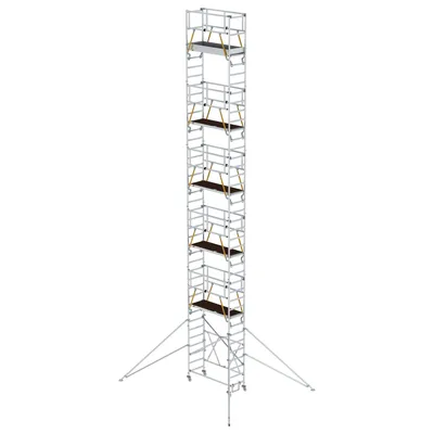 Produktbild von MUNK Klappgerüst SG 0,75x1,80m mit Ausleger und Sicherheitsgeländer 13,04m AH