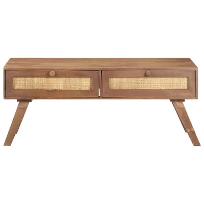 Immagine prodotto di Tavolino da Salotto 100x60x40cm in Legno Massello di Mango