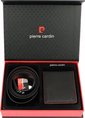 Image de Pierre Cardin ZG-78 Set cadeau pour homme en cuir naturel