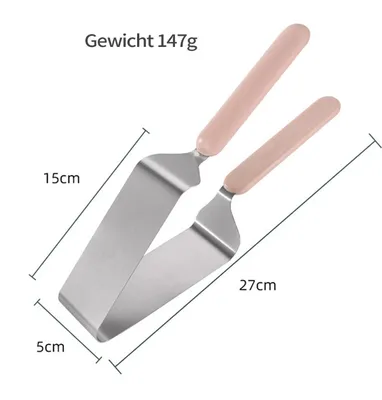 Produktbild von Tortenschneider Edelstahl Kuchen Cutter Kuchenschneider