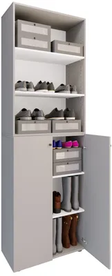 Produktbild von XL Holz Großer Schuhschrank Lona 6