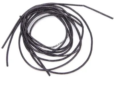 Borduurgarn 1,5 mm Kupferdraht, schwarz, 5 g, DIY Schmuckherstellung