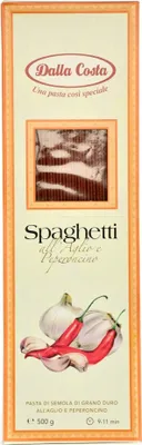 Zdjęcie produktu dla Makaron spaghetti all aglio e peperoncino 500g - Dalla Costa