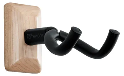 Produktbild von Gator Frameworks Maple Wall Mount Guitar Hanger GFW-GTR-HNGRMPL