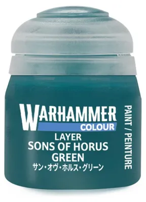 Produktbild von Warhammer Colour Layer Sons of Horus Green 12ml