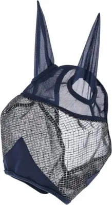 Produktbild von Covalliero Fliegenmaske mit Ohrenschutz Fliegenschutzmaske Navy Full