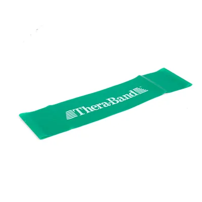 Produktbild von TheraBand Loop Übungsband grün / stark