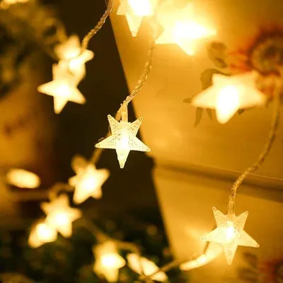 Immagine prodotto di Ghirlanda luminosa a LED da 5 metri con timer, impermeabile, per interni, camera da letto, tenda, letto a soppalco, terrazza, feste, matrimoni, colore bianco