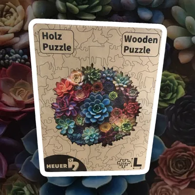 Produktbild von Creative-Art Wooden-Puzzle Holzpuzzle HEUER Motiv: Blumenstrauß, 216 Teile L