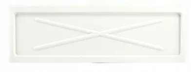 Image de Séchoir à vaisselle 75x25 cm blanc