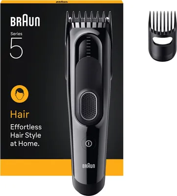 Image de Tondeuse à cheveux - BRAUN - HC5510 - Sans fil - Autonomie de 50 min - 9 réglages - Noire