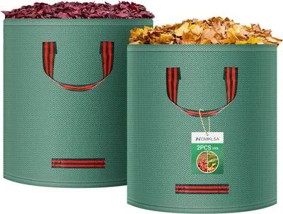 Obrázok produktu pre Samostojace, vodotesné vaky na záhradný odpad, objem 2 x 500 litrov, s rúčkami