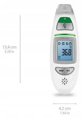 Zdjęcie produktu dla Termometr bezkontaktowy Medisana TM-A75 na podczerwień, czoło/ucho